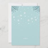 Invitation Enfants Traîneau (Dos)