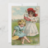 Invitation Enfants victoriens (Devant)