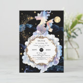 Invitation Enfants Whimsical Dragon Anniversaire (Debout devant)