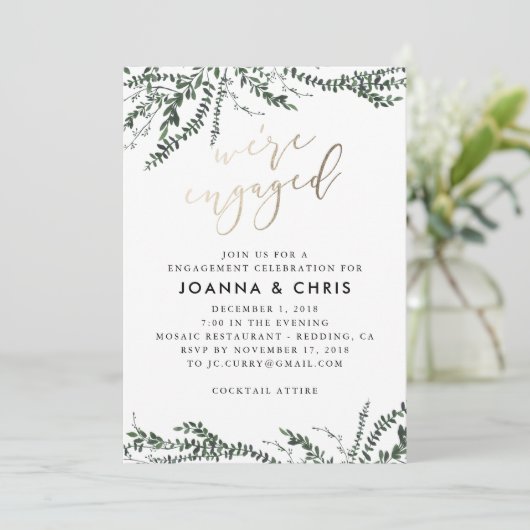 Invitation engagée (Debout devant)