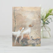 Invitation English Pointer  (Debout devant)