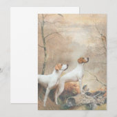 Invitation English Pointer  (Devant / Derrière)