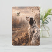Invitation English Setters (Debout devant)