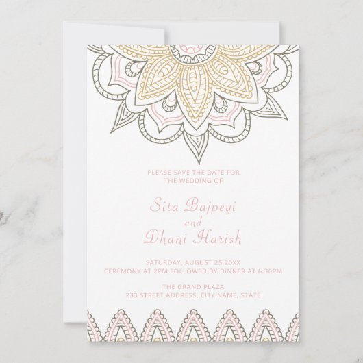 Invitation Enregistrer Date_Custom pour Clary (Devant)