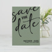 Invitation Enregistrer la date (Debout devant)