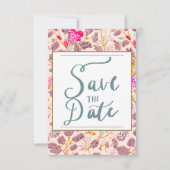 Invitation Enregistrer La Date Annonce "Growing Vine" (Devant)