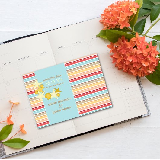 Invitation Enregistrer la date Annonces {Thème de mariage de 