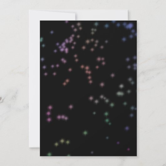 Invitation Enregistrer la date Bat mitzvah Hot rose néon thèm (Dos)