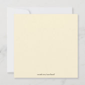 Invitation Enregistrer la date Cadre floral élégant CC1250 Vi (Dos)