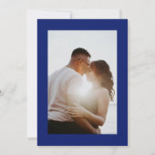 Invitation Enregistrer la Date Château Photo Baroq (Dos)