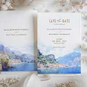 Invitation Enregistrer La Date Destination De La Côte Amalfi