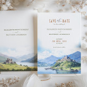 Invitation Enregistrer la date Destination des hautes terres
