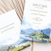 Invitation Enregistrer la date Destination des hautes terres
