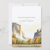 Invitation Enregistrer La Date Destination Du Parc National Y (Dos)