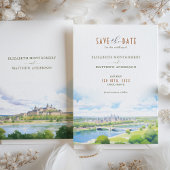 Invitation Enregistrer La Date Destination LOIRE France