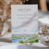 Invitation Enregistrer La Date Destination LOIRE France