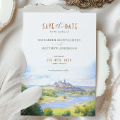 Invitation Enregistrer La Date Destination LOIRE France