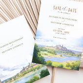 Invitation Enregistrer La Date Destination LOIRE France