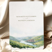 Invitation Enregistrer La Date Douro Valley Portugal Destinat