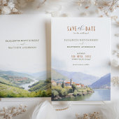 Invitation Enregistrer La Date Douro Valley Portugal Destinat