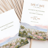 Invitation Enregistrer La Date Maui, Destination Hawaii