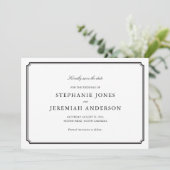 Invitation Enregistrer la date officielle (Debout devant)