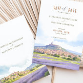 Invitation Enregistrer La Date Provence France Destination