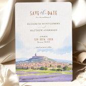 Invitation Enregistrer La Date Provence France Destination