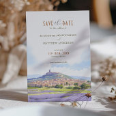 Invitation Enregistrer La Date Provence France Destination