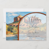 Invitation Enregistrer la date - Sedona Red Rock Cathedral (Devant)