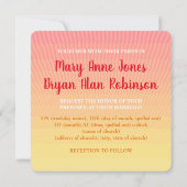 Invitation Enregistrer la date SoCal (Dos)