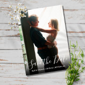 Invitation Enregistrer la photo du script de date