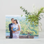 Invitation Enregistrer L'Annonce De Date (Debout devant)