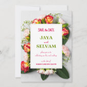 Invitation Enregistrer Le Mariage Date (Devant)