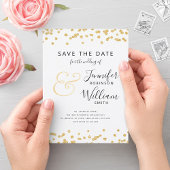Invitation ENREGISTRER LE Mariage de script de la Parties sci