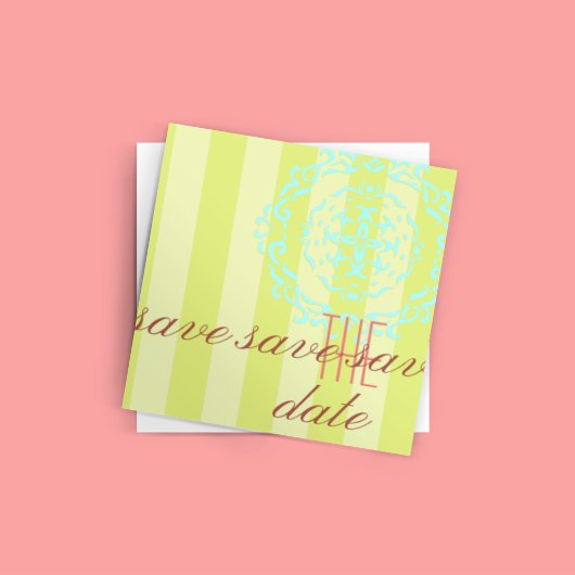 Invitation Enregistrer le Modèle d'annonce de date