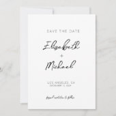 Invitation Enregistrer le Modèle d'invitation Date (Devant)