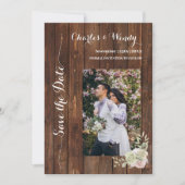 Invitation Enregistrer le pays de date Roses violets (Devant)