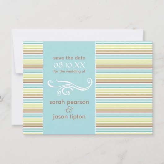 Invitation Enregistrer les annonces de date (Devant)