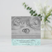 Invitation Enregistrer les annonces de date (Debout devant)