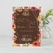 Invitation Enregistrer l'invitation de date (Debout devant)