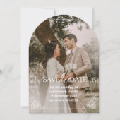 Invitation Enregistrer l'invitation de la date de manière sim (Devant)