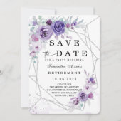 Invitation Enregistrer l'invitation de retrait de date (Devant)