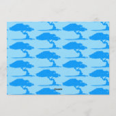 Invitation Enregistrez la date entièrement modifiable Aruba D (Dos)