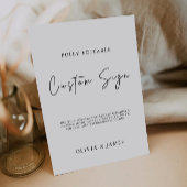 Invitation Enseigne personnalisée entièrement modifiable, mod