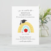 Invitation Enseignement préscolaire / jardin d'enfants Invita (Debout devant)