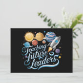 Invitation Enseigner aux futurs leaders Planète spatiale Ense (Debout devant)