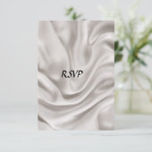 Invitation Ensemble de mariage crème RSVP (Debout devant)