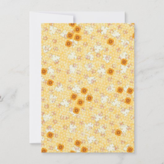 Invitation Ensemble de mariage de souci de miel (Devant)