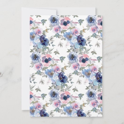 Invitation Ensemble de mariage tendre Rose Gossamer (Dos)